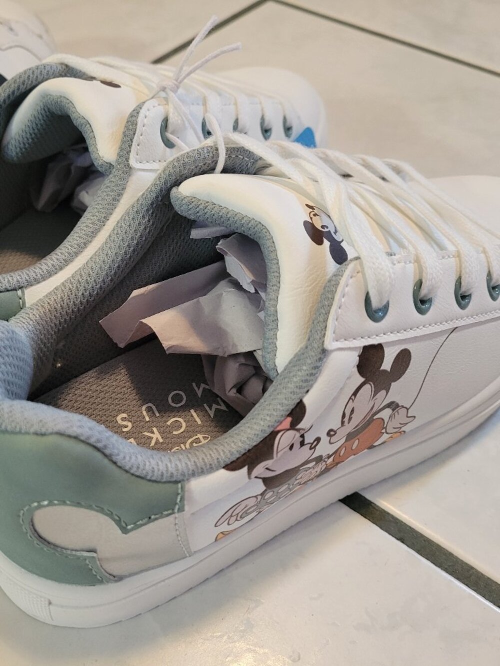 Mickey and Minnie Sneakers - NWT